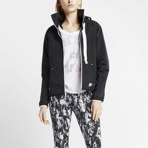 The Nike Tech Aeroshield Moto Cape Women's Jacket